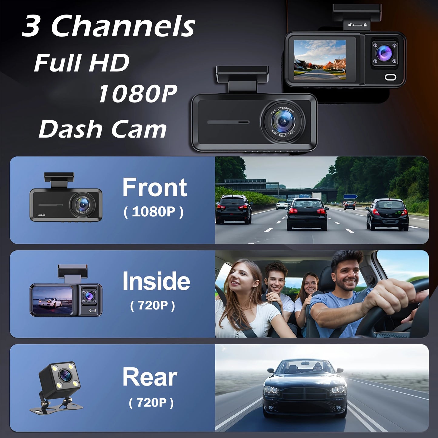 VYRACAM Dash Camera